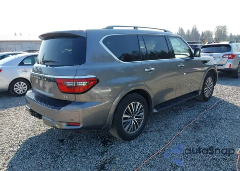 2021 Nissan Armada Sl 2Wd from USA, damaged, VIN JN8AY2BA5M9373071